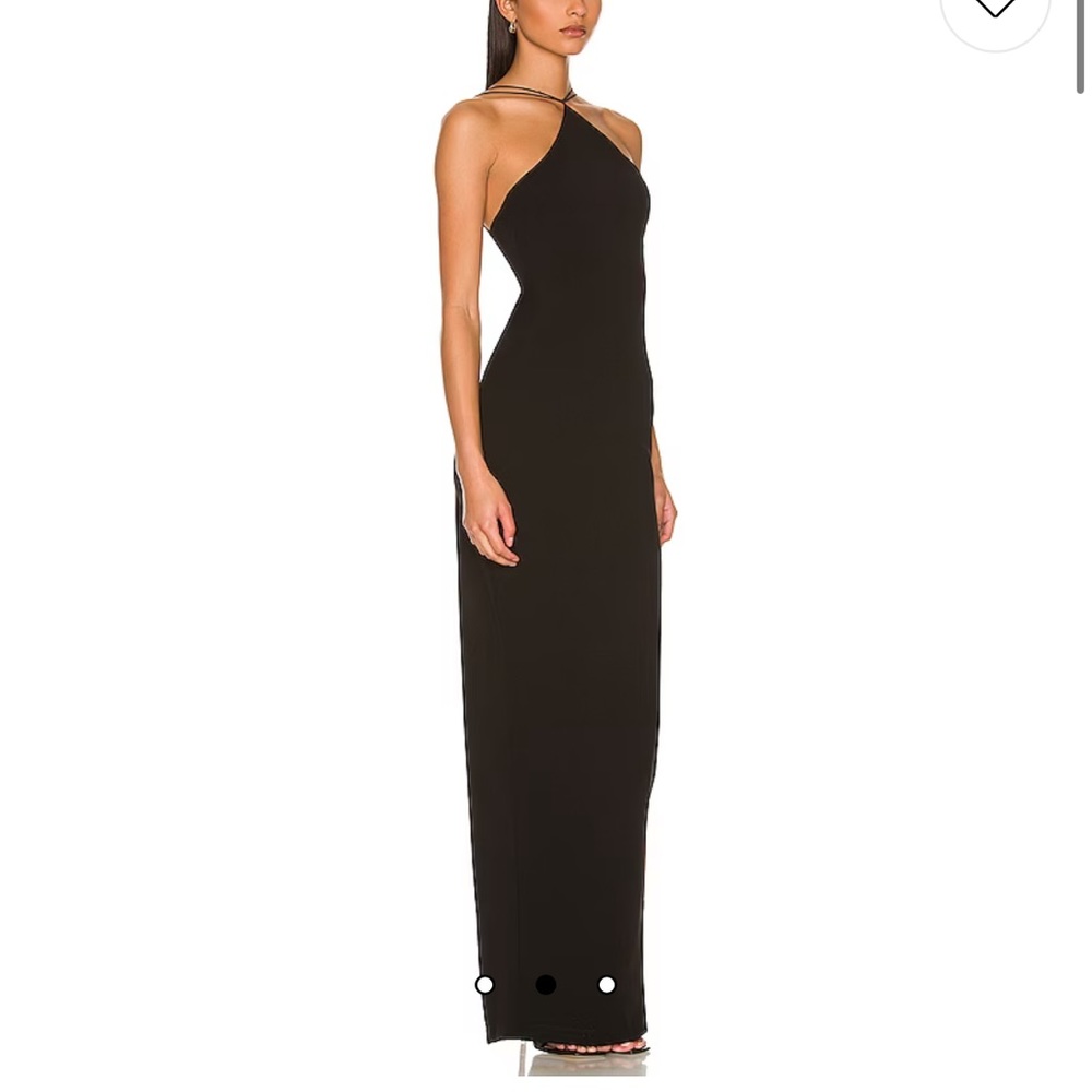 Black Trinity Gown | Revolve